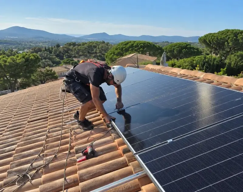 Installateur panneaux solaires Arbonne — pose photovoltaïque sur toiture