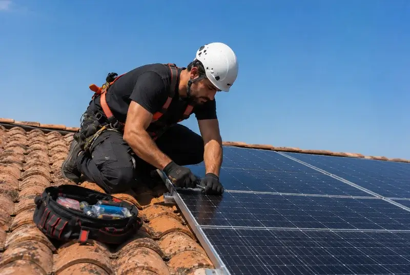 Maintenance et monitoring de panneaux solaires à Arbonne